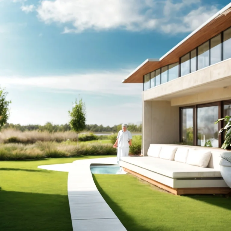 ラウンジの風景